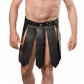 8264 Mens Leather Gladiator Style Skirt